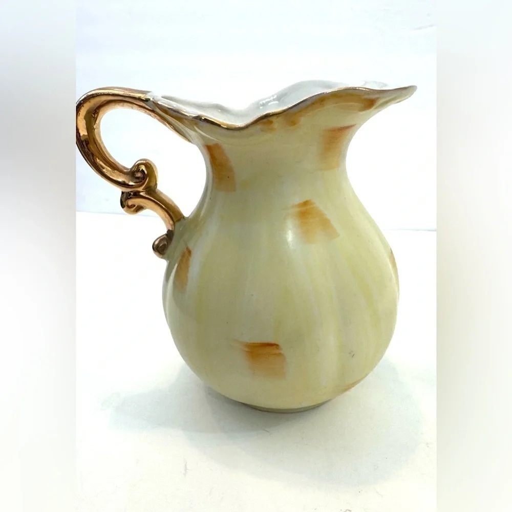 VTG 1960’s Artmark Small Fruit Pitcher & Bowl Wash Basin Set Made In Japan